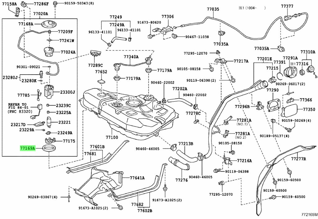 Toyota 77169 33020